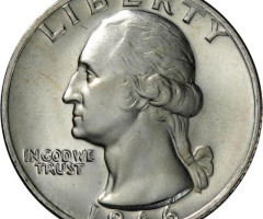 Монета Чверть долара (Вашингтон), ¼ долара 1966, США, США