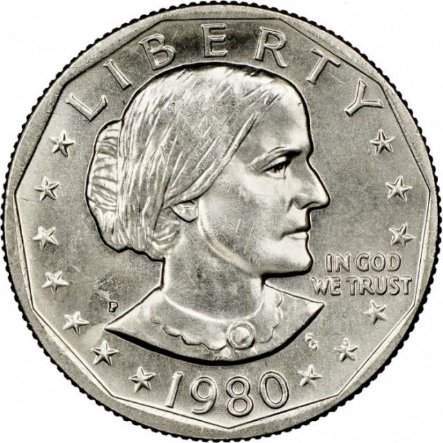 1 долар 1980, США, США