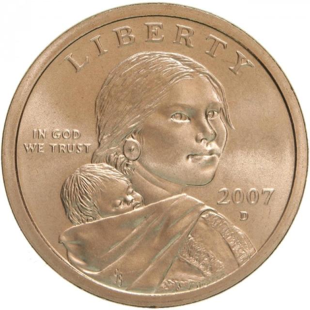 1 долар 2007, США, США