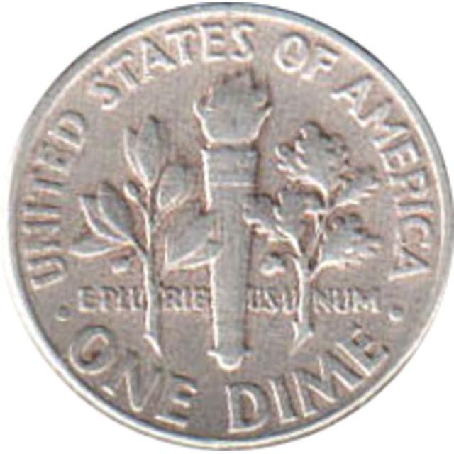 Монета Silver Roosevelt Dime, 1 дайм 1957, США, США