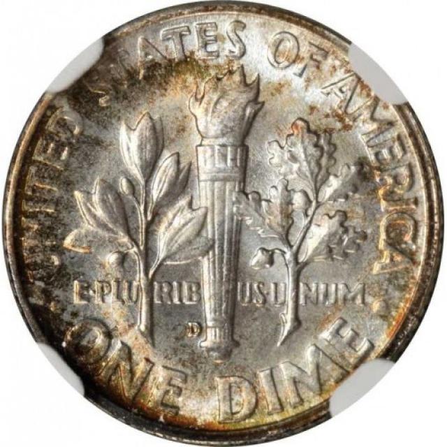 Монета Silver Roosevelt Dime, 1 дайм 1956, США, США