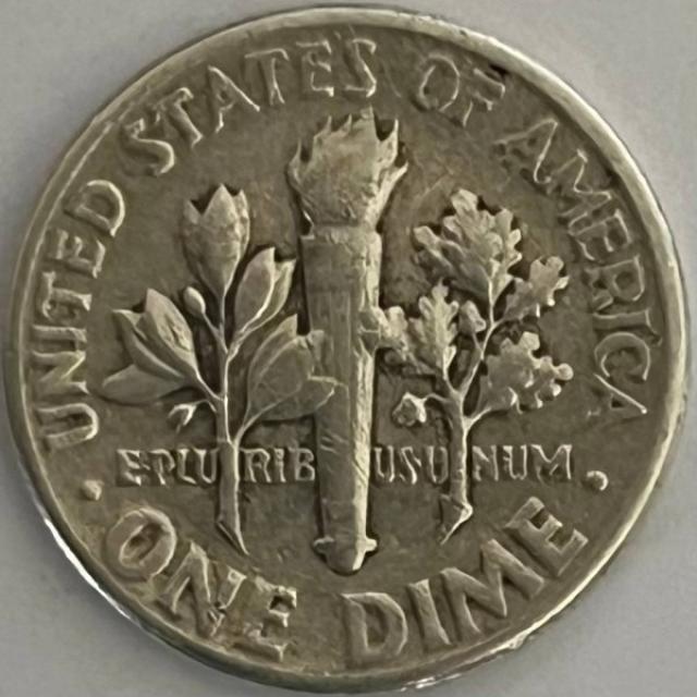 Монета Silver Roosevelt Dime, 1 дайм 1951, США, США