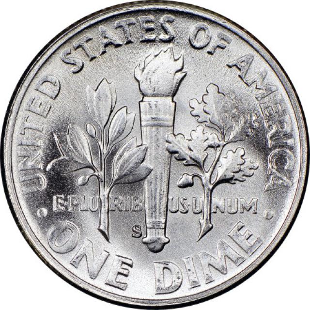 Монета Silver Roosevelt Dime, 1 дайм 1948, США, США