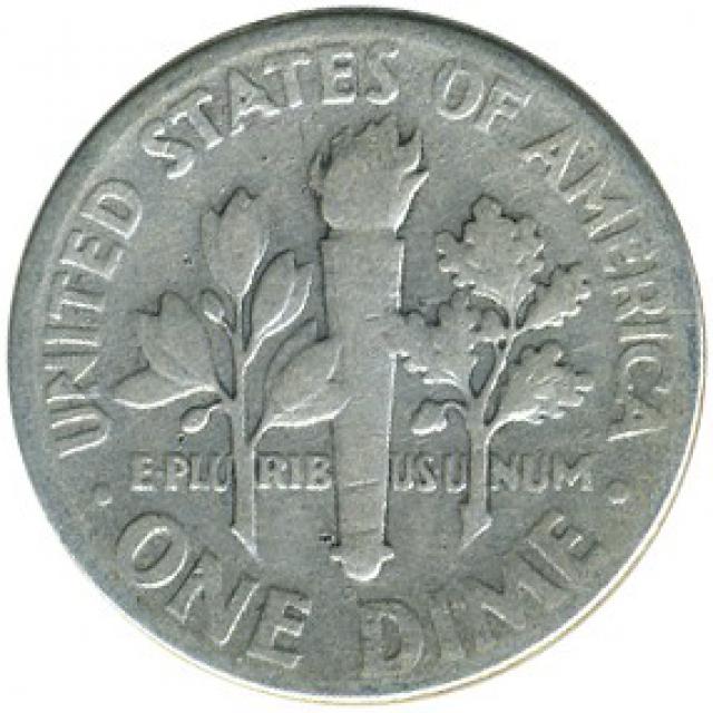 Монета Silver Roosevelt Dime, 1 дайм 1947, США, США