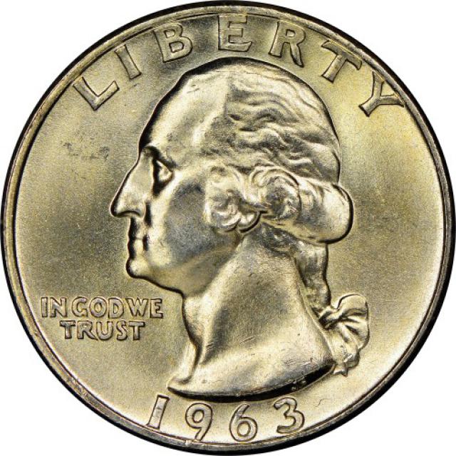 Монета Чверть долара (Вашингтон), ¼ долара 1963, США, США