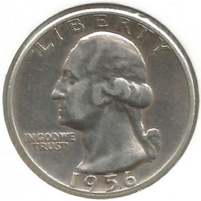 Монета Чверть долара (Вашингтон), ¼ долара 1956, США, США