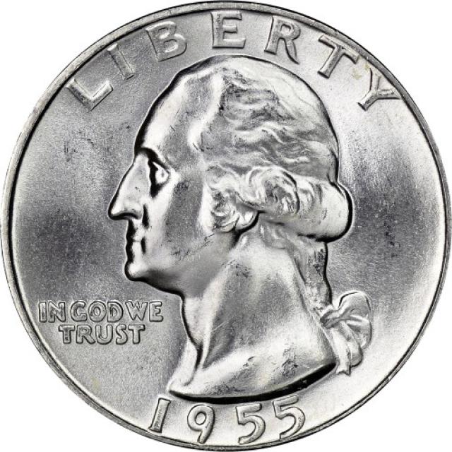 Монета Чверть долара (Вашингтон), ¼ долара 1955, США, США
