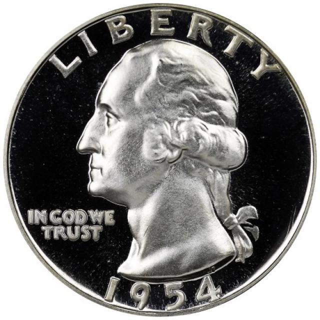 Монета Чверть долара (Вашингтон), ¼ долара 1954, США, США