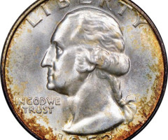 Монета Чверть долара (Вашингтон), ¼ долара 1952, США, США