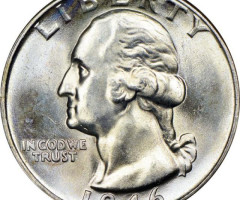 Монета Чверть долара (Вашингтон), ¼ долара 1946, США, США