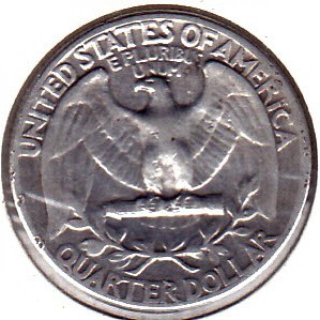 Монета Чверть долара (Вашингтон), ¼ долара 1943, США, США
