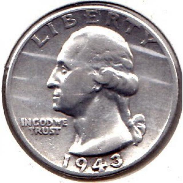 Монета Чверть долара (Вашингтон), ¼ долара 1943, США, США