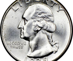 Монета Чверть долара (Вашингтон), ¼ долара 1939, США, США