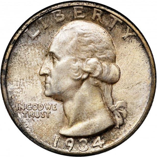 Монета Чверть долара (Вашингтон), ¼ долара 1934, США, США