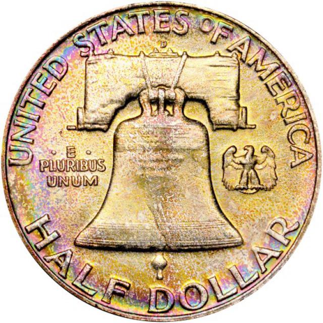 Монета Franklin Half Dollar, ½ долара 1958, США, США