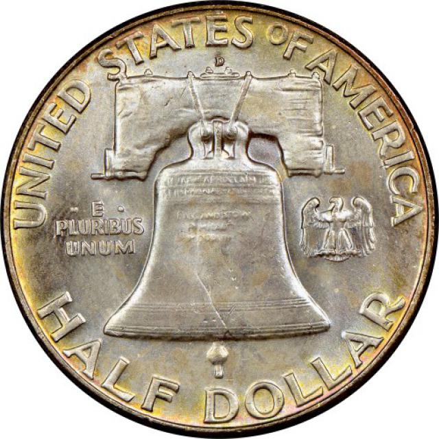 Монета Franklin Half Dollar, ½ долара 1957, США, США