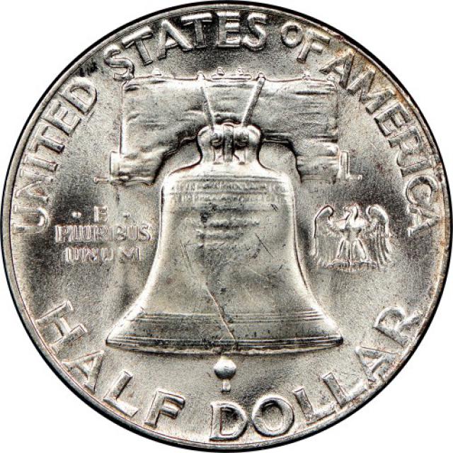 Монета Franklin Half Dollar, ½ долара 1955, США, США