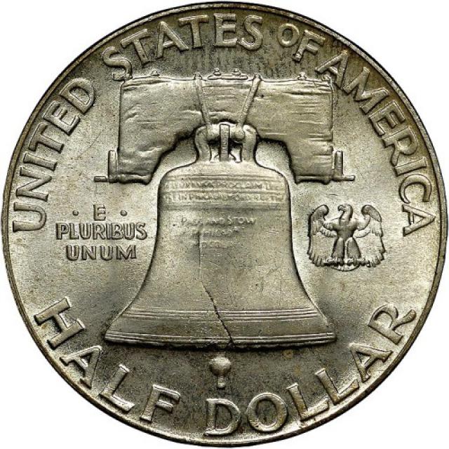 Монета Franklin Half Dollar, ½ долара 1948, США, США
