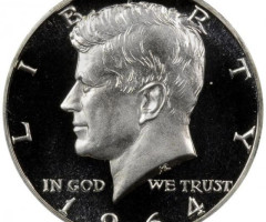 Монета Кеннеді Півдолара, ½ долара 1964, США, США