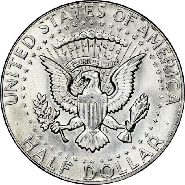 Монета Кеннеді Півдолара, ½ долара 1969, США, США