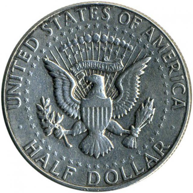Монета Кеннеді Півдолара, ½ долара 1965, США, США