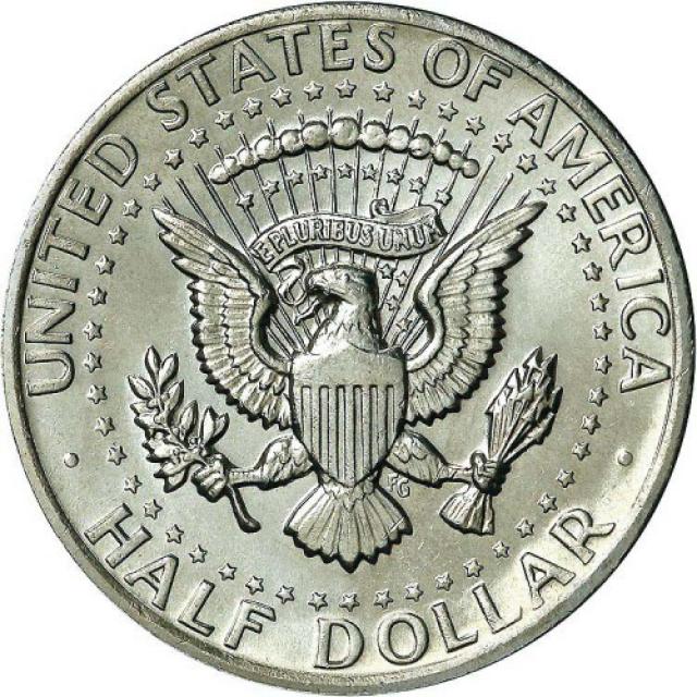 Монета Кеннеді Півдолара, ½ долара 1973, США, США