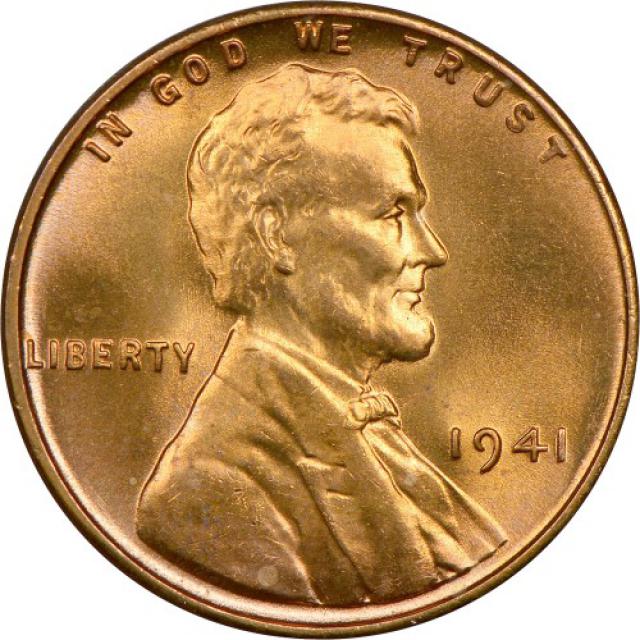 Монета Wheat Penny, Лінкольн, 1 цент 1941, США, США