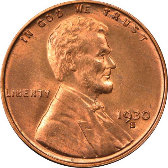 Монета Wheat Penny, Лінкольн, 1 цент 1930, США, США