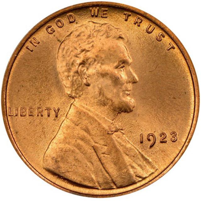 Монета Wheat Penny, Лінкольн, 1 цент 1923, США, США
