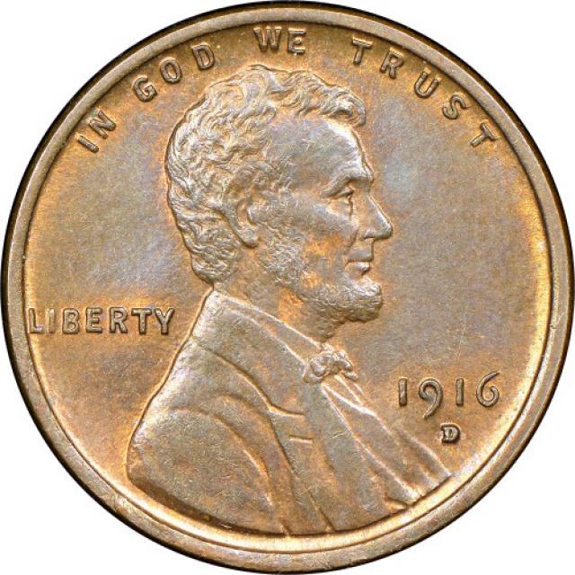 Монета Wheat Penny, Лінкольн, 1 цент 1916, США, США