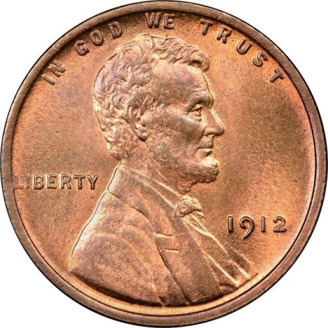 Монета Wheat Penny, Лінкольн, 1 цент 1912, США, США