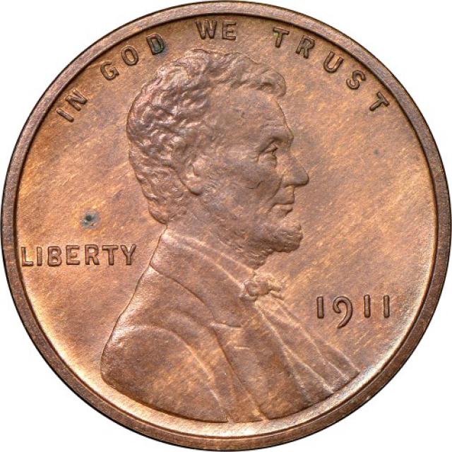 Монета Wheat Penny, Лінкольн, 1 цент 1911, США, США