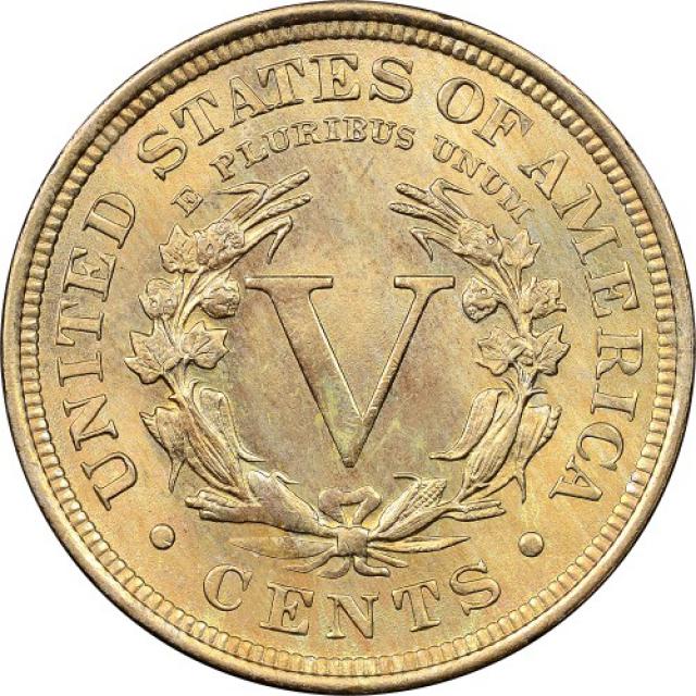 Монета Liberty Nickel, 5 центів 1910, США, США