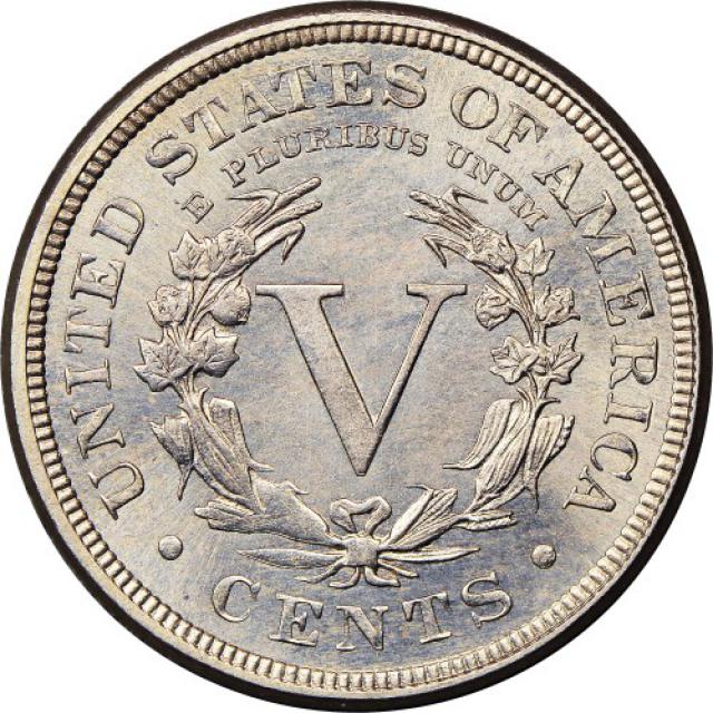 Монета Liberty Nickel, 5 центів 1890, США, США