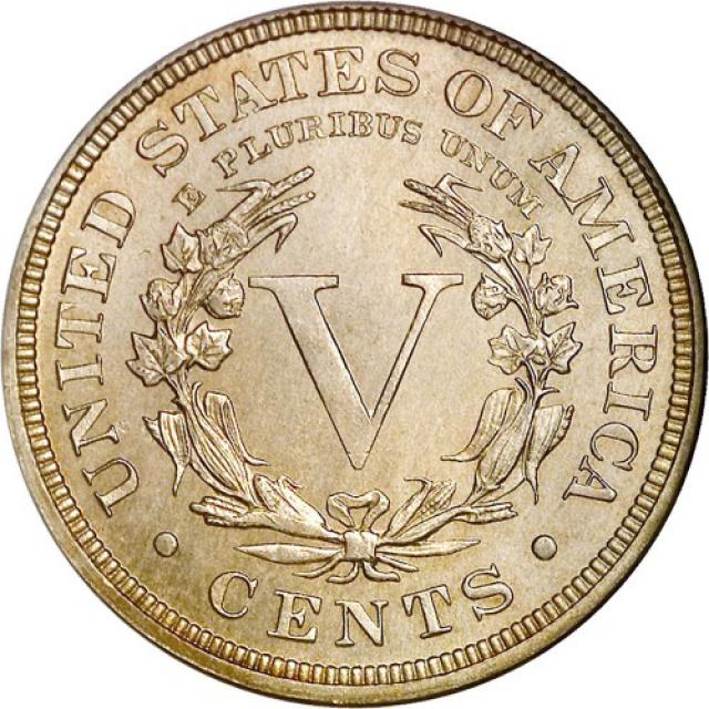 Монета Liberty Nickel, 5 центів 1889, США, США