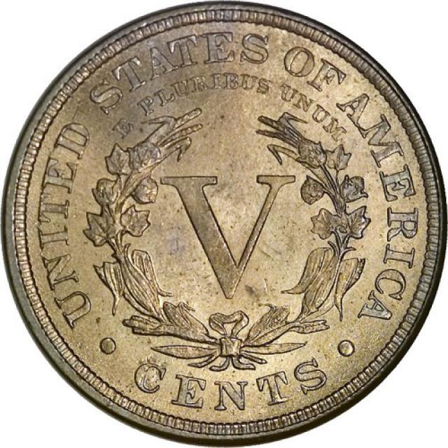 Монета Liberty Nickel, 5 центів 1888, США, США