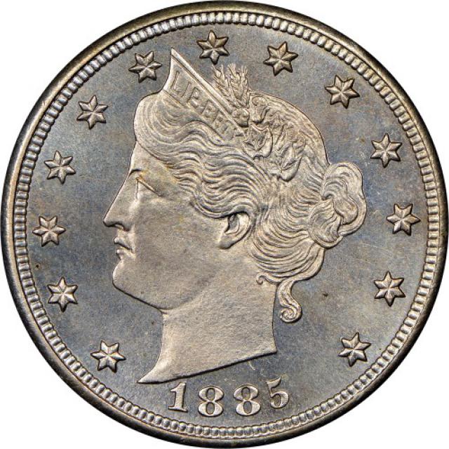 Монета Liberty Nickel, 5 центів 1885, США, США