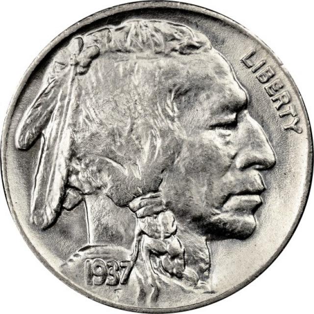 Монета Buffalo Nickel, 5 центів 1937, США, США