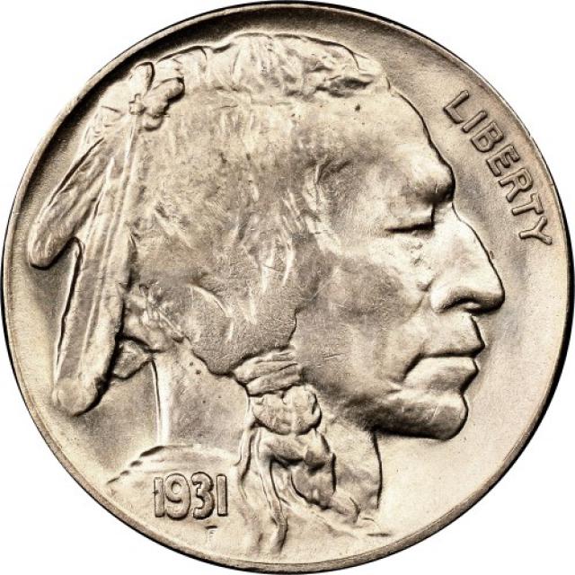 Монета Buffalo Nickel, 5 центів 1931, США, США