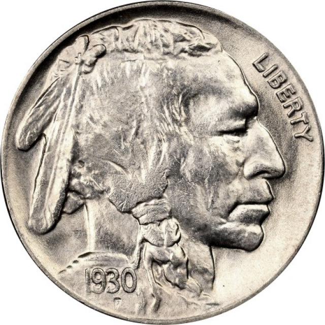 Монета Buffalo Nickel, 5 центів 1930, США, США