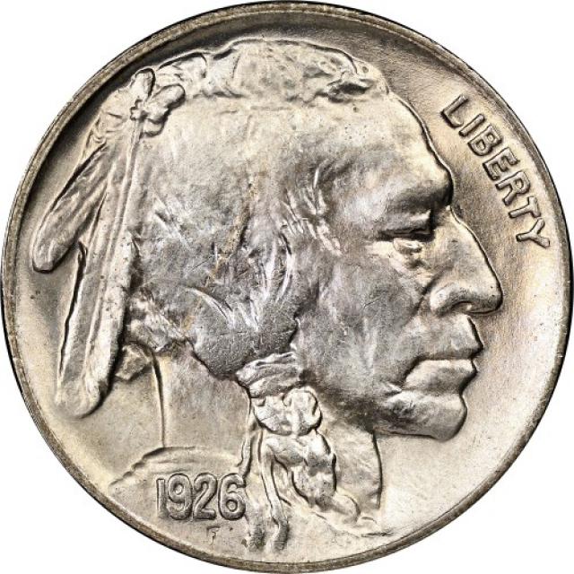 Монета Buffalo Nickel, 5 центів 1926, США, США