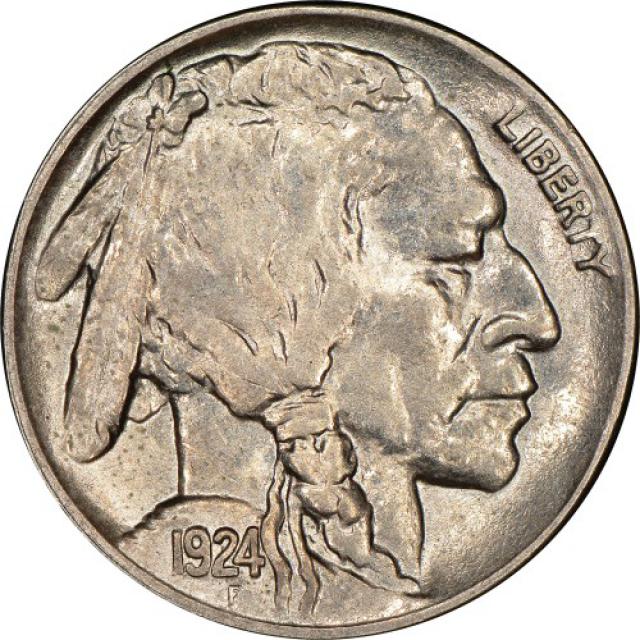Монета Buffalo Nickel, 5 центів 1924, США, США