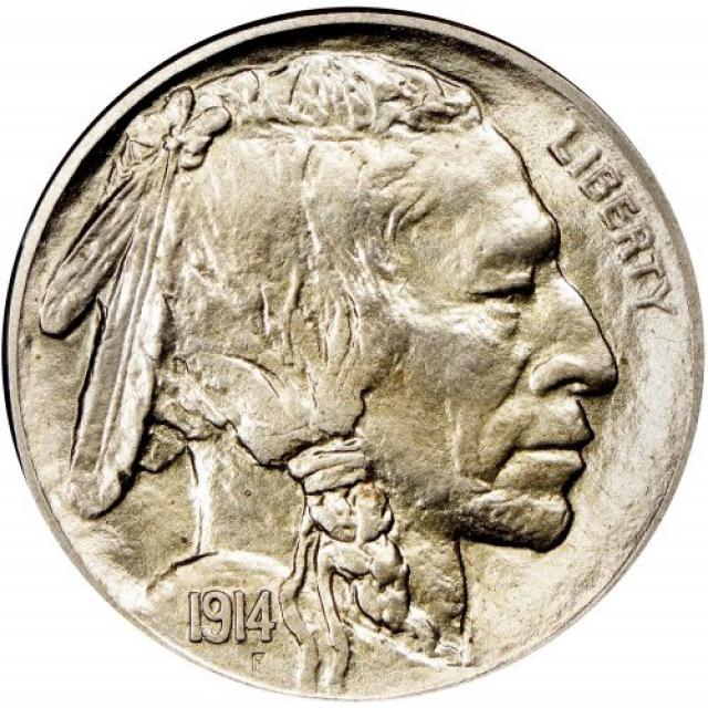 Монета Buffalo Nickel, 5 центів 1914, США, США