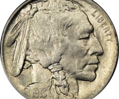 Монета Buffalo Nickel, 5 центів 1913, США, США