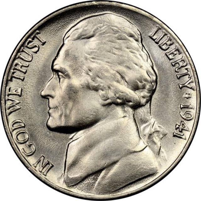 Монета Jefferson Nickel, 5 центів 1941, США, США