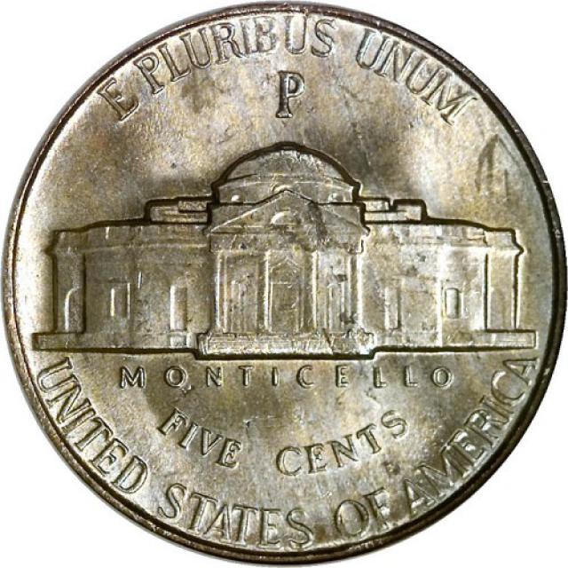 Монета Jefferson Nickel, 5 центів 1944, США, США