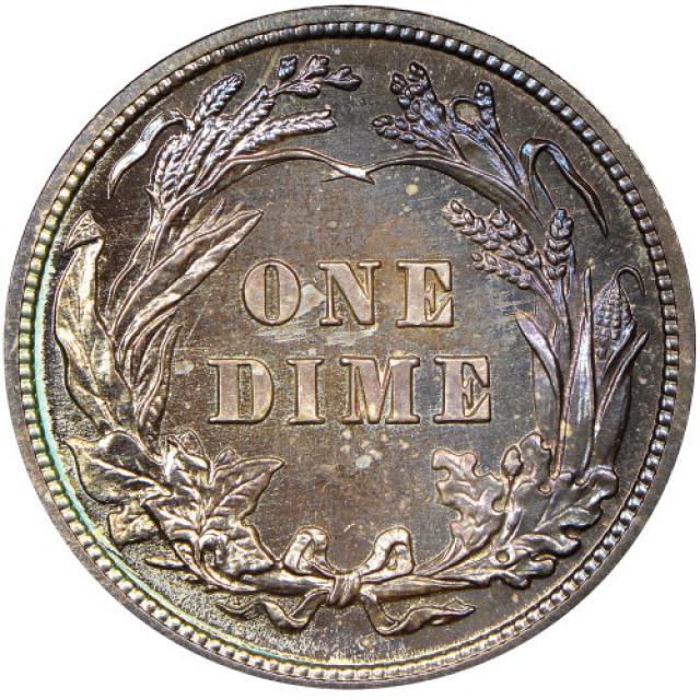 Монета Barber Dime, 1 дайм 1915, США, США