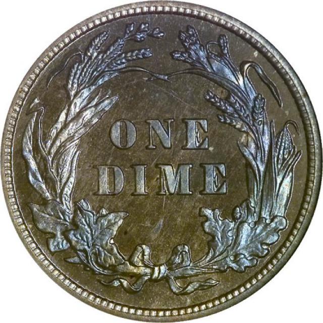 Монета Barber Dime, 1 дайм 1910, США, США