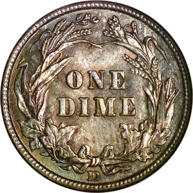 Монета Barber Dime, 1 дайм 1909, США, США