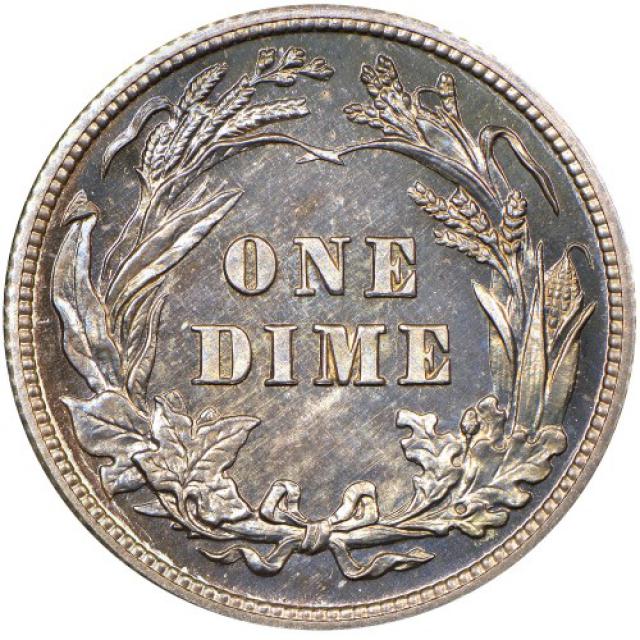 Монета Barber Dime, 1 дайм 1907, США, США